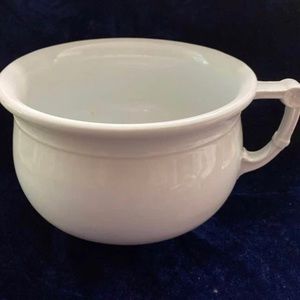 Antique W & E Corn Burslem Ironstone Chamber Pot